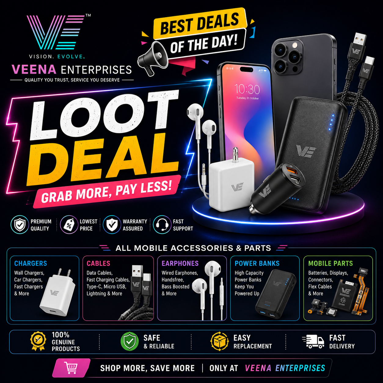 Mobile parts & Accessories