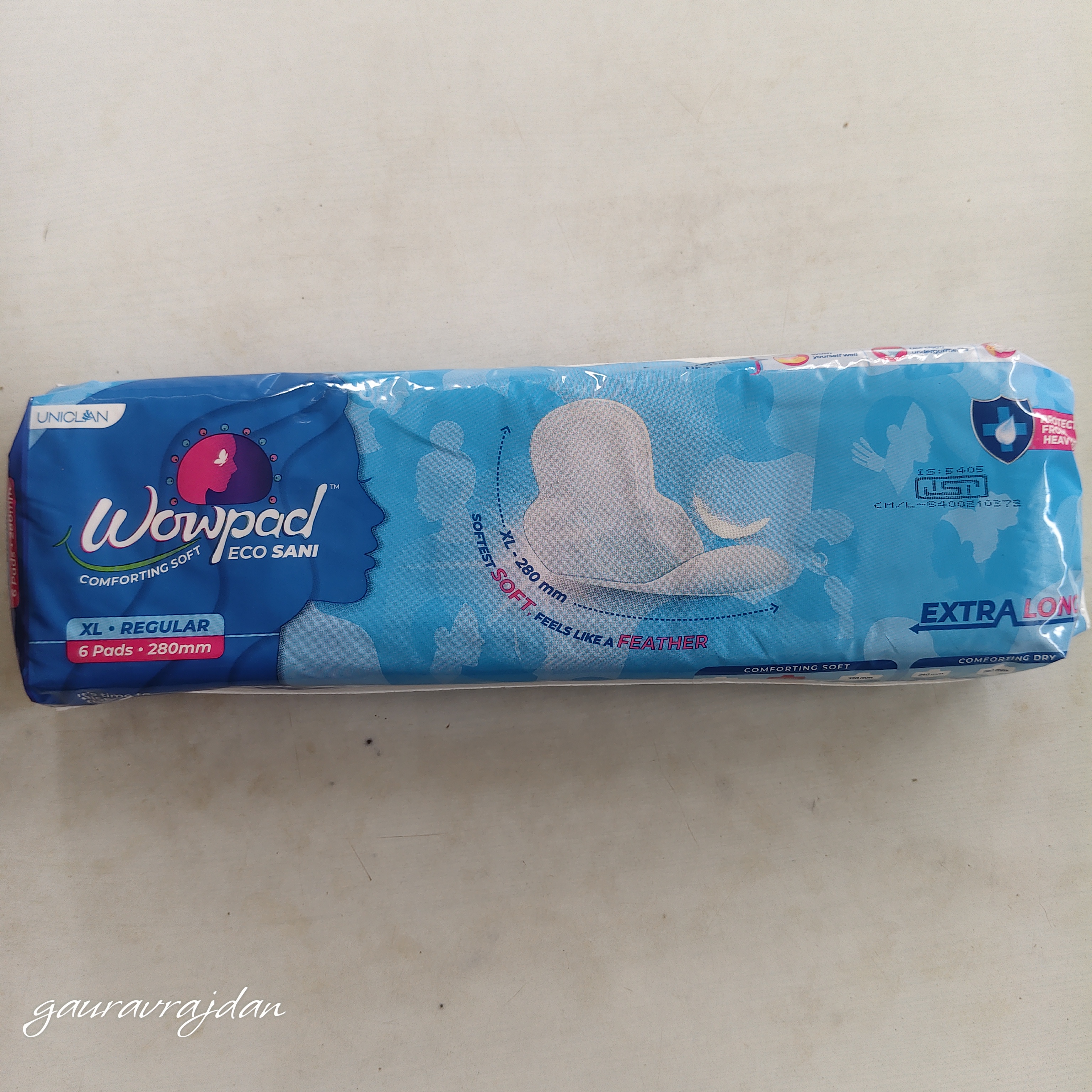 Wowpads XL6 280mm Pack of 1