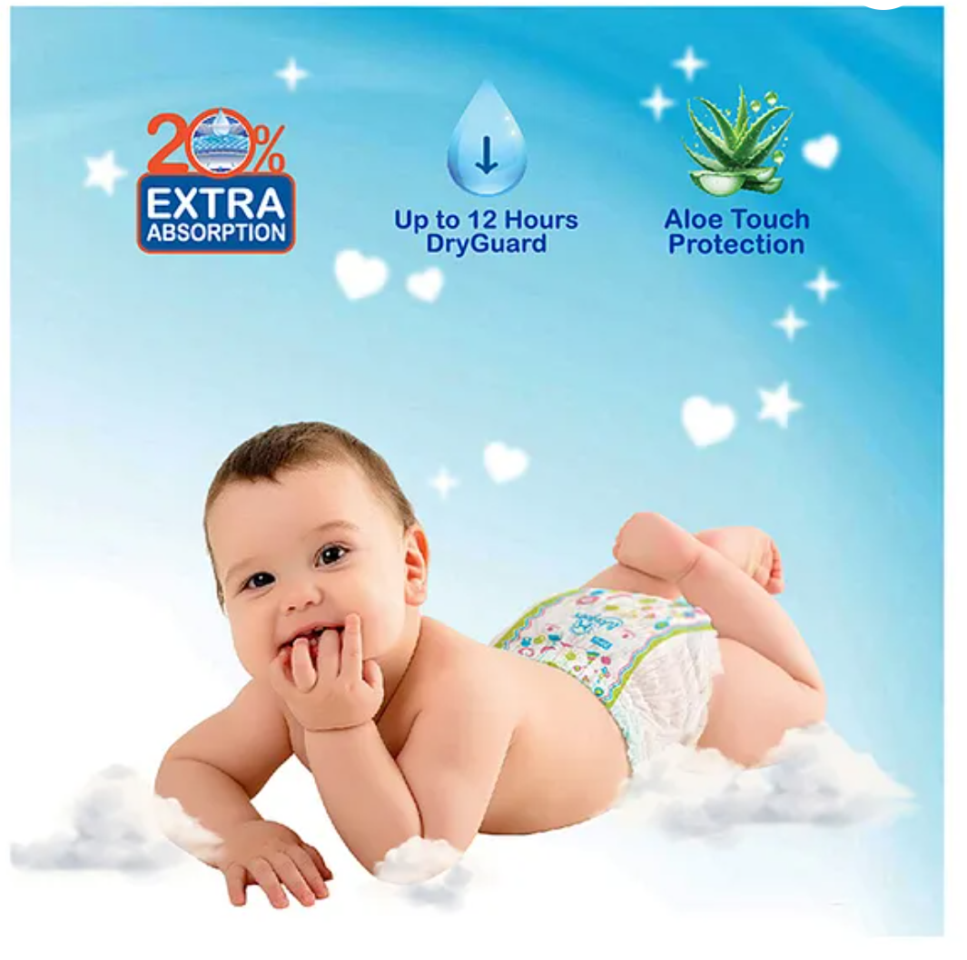 DOMS WOWPER DIAPER M1 PACK OF 280