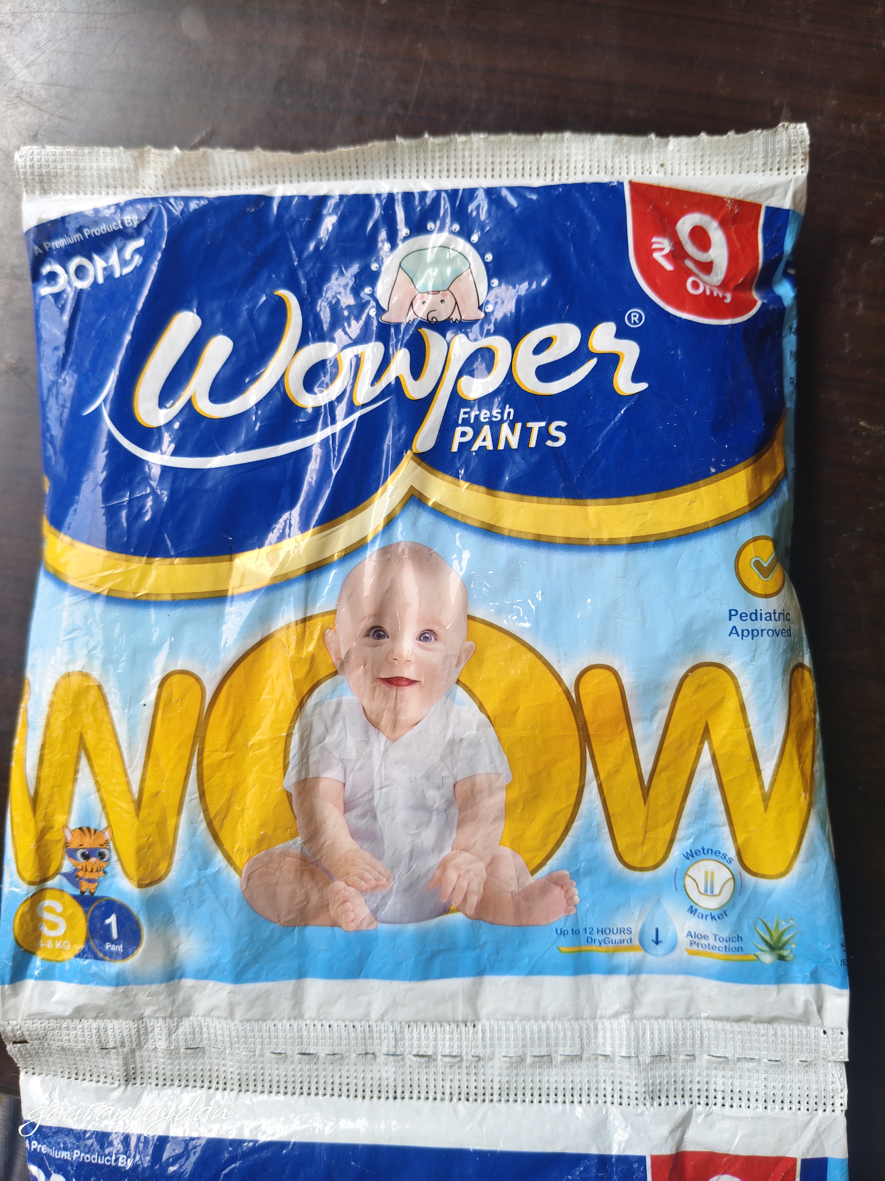 DOMS WOWPER DIAPER S1 PACK OF 280